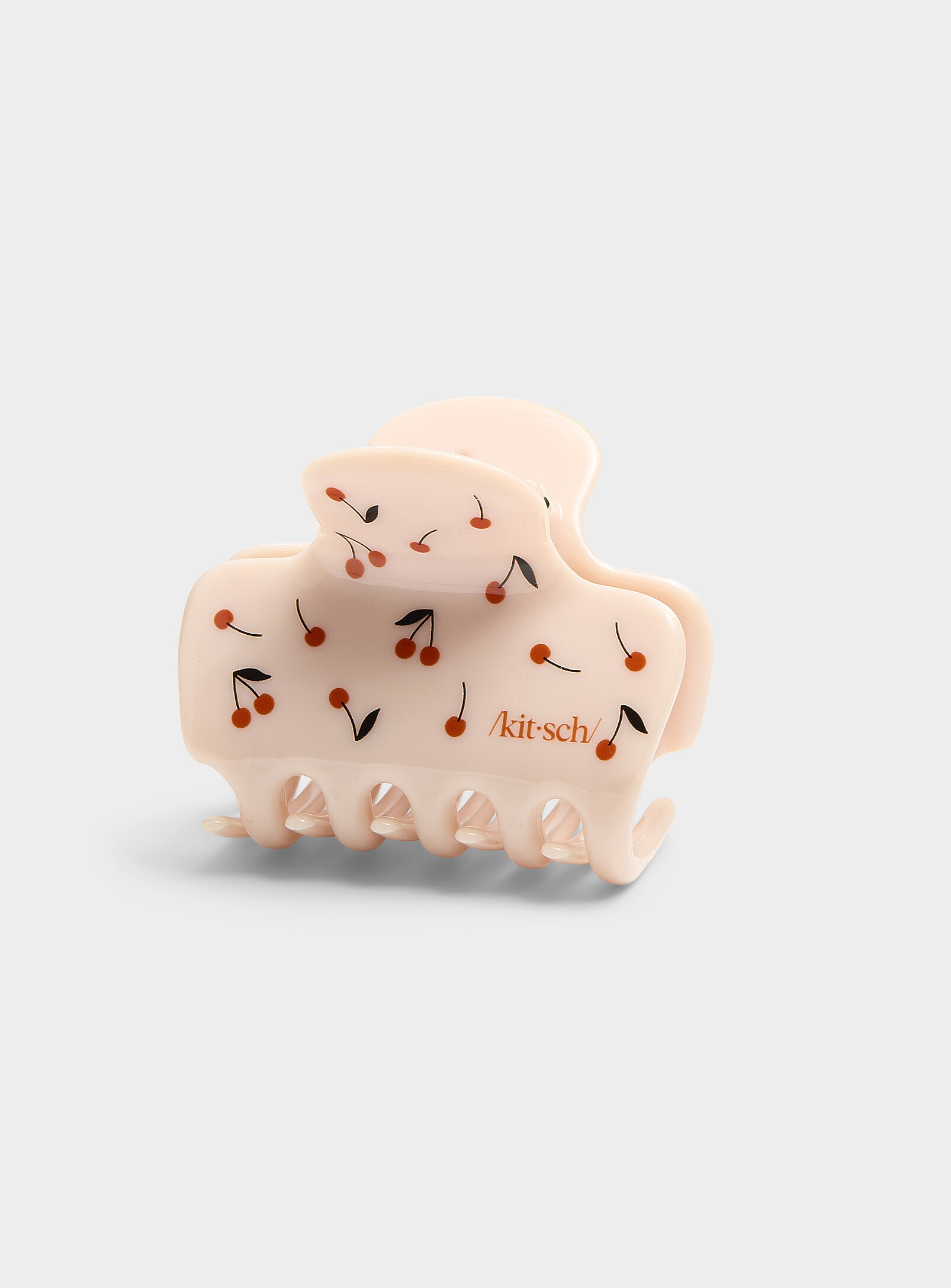 Kitsch - Small cherry recycled plastic clip (Women, White, ONE SIZE) | Simons