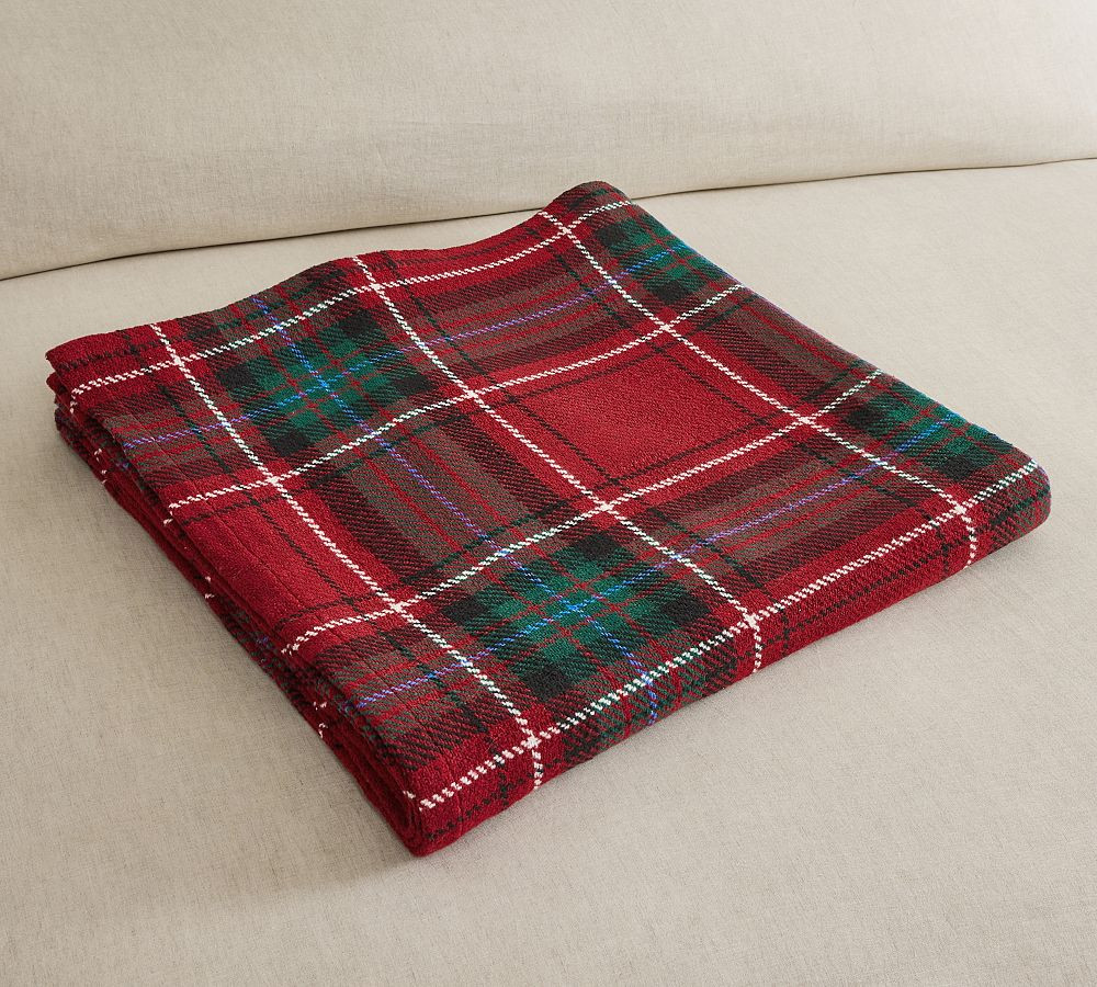 Plaid Woven Blanket | Pottery Barn (US)