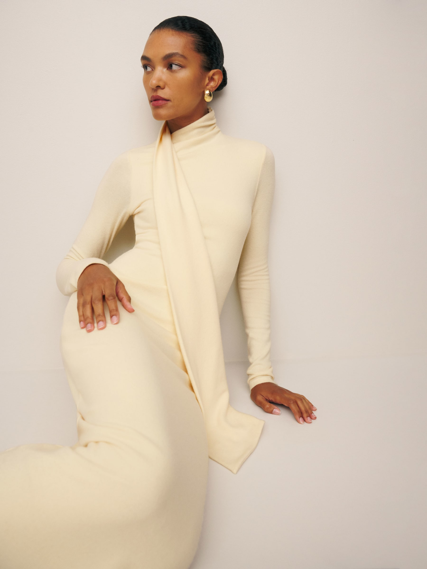 Azure Knit Dress | Reformation (Global)