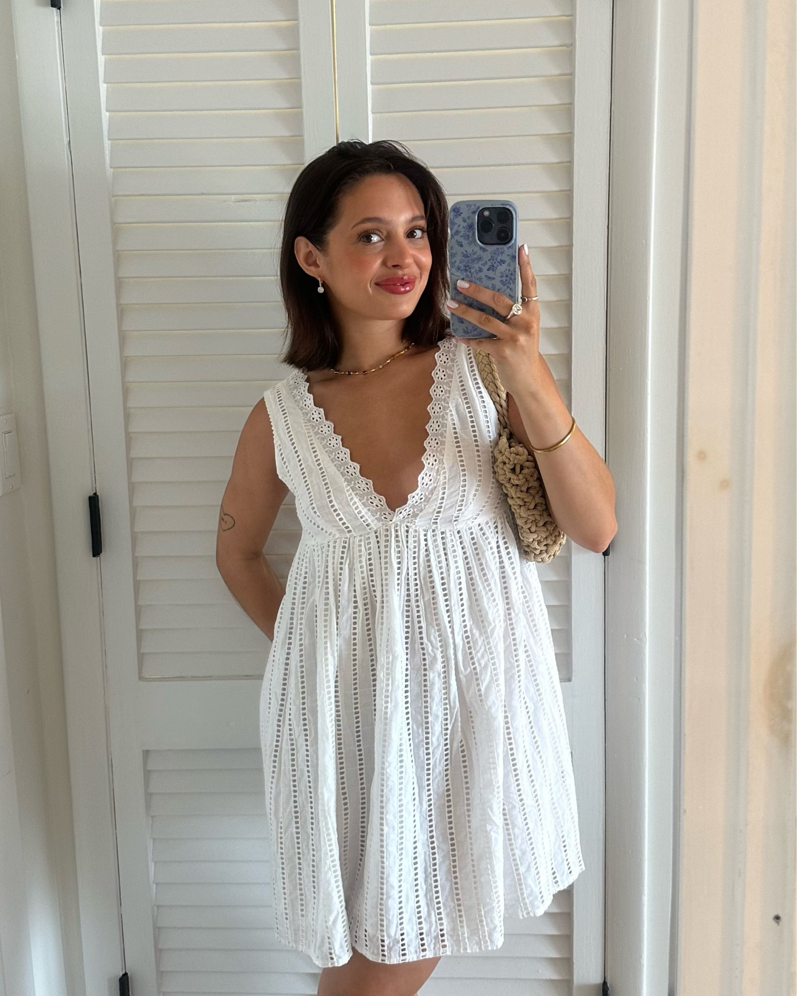 white mini dress from princess polly!!! perfect for summer 🥹🤍🌊

#LTKSeasonal #LTKstyletip