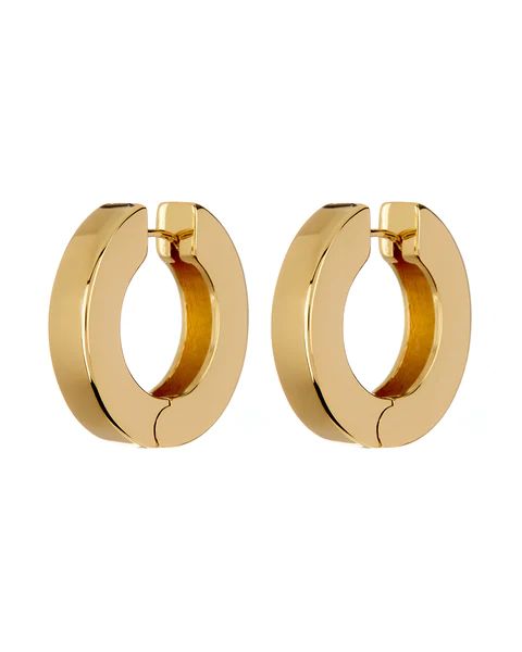 Coco Hinge Hoops- Gold | LUV AJ