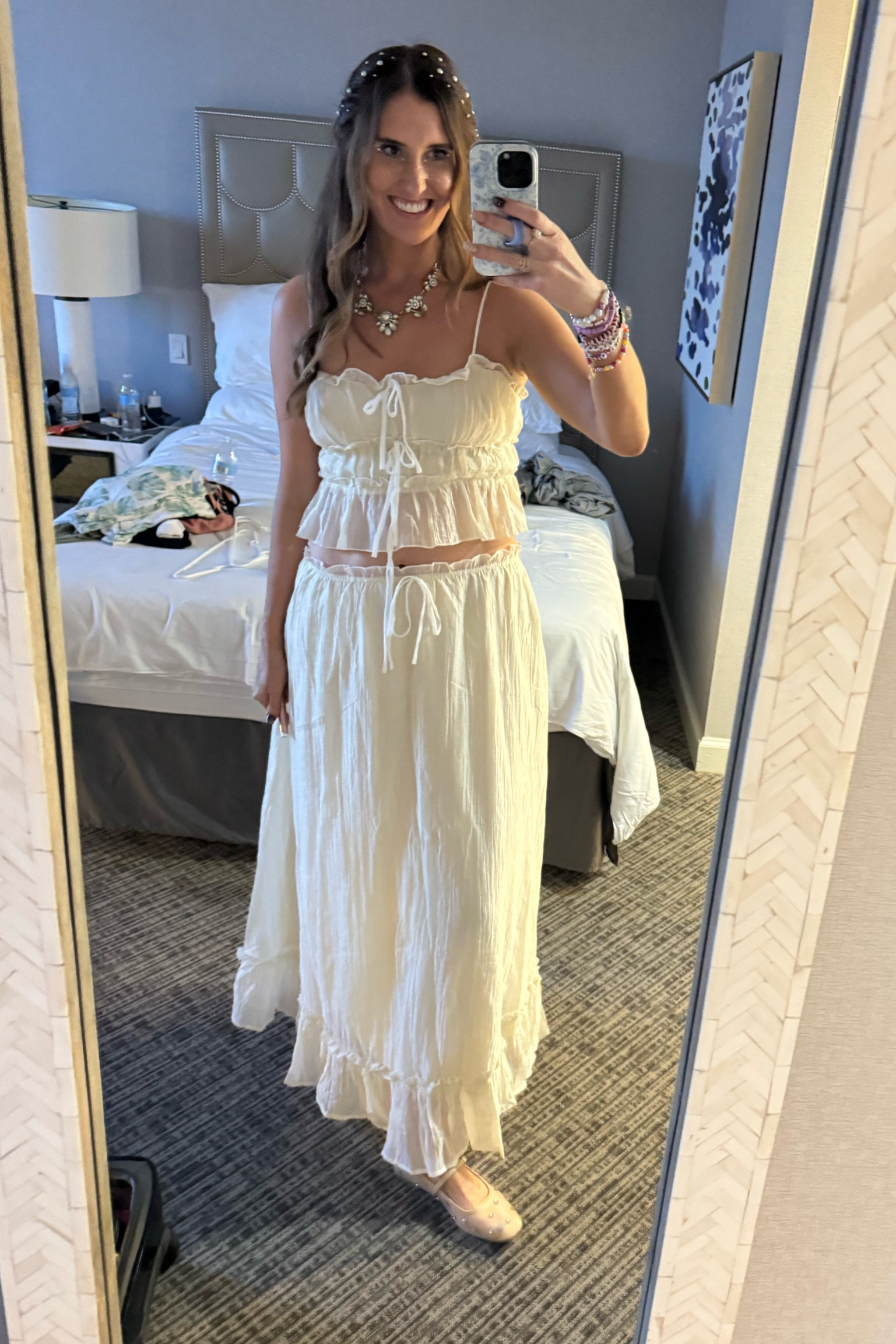 Eras tour outfit ideas. This was night  two in New Orleans. 

I love these hair pearls and hair gems  for the Taylor swift eras tour or for a fun dress up party. 

Swiftie, Concert, Stadium Bag, country concert, Taylor Swift Concert, Lavender Haze, Concert outfit, Taylor Swift Concert Outfit, Lover Concert, Taylor Swift Eras, Taylor's Version, all to well, starlight, loving him was red, red hearts, heart sunglasses, Taylor Swift Concert, Taylor Swift, Concert Outfit, Eras Tour, Fearless, Era Outfit, Sequin outfits, Sparkle Pants, Sequin dress, Fringe dress, Rose Gold, Gold Accessories, Tour, Show, Music Festival, Travel, Love Story, You Belong With Me
Forever & Always
 #countryconcert #taylorswiftconcert #taylorswiftsweater




#LTKstyletip #LTKunder50 #LTKunder100

Follow my shop @Burnett Bungalow on the @shop.LTK app to shop this post and get my exclusive app-only content!

#liketkit #LTKStyleTip #LTKHoliday #LTKHalloween
@shop.ltk
https://liketk.it/4Vjky

#LTKStyleTip #LTKFindsUnder50 #LTKFindsUnder100