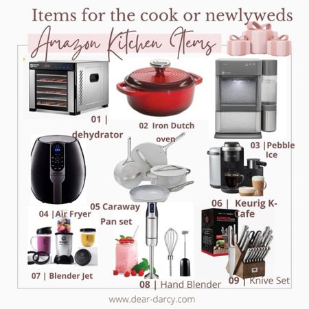 Amazon Gift items for the cook🎁

So many great kitchen items at every price point that would make great gifts 

Great quality good ratings and ship fast! 

#LTKsalealert #LTKhome #LTKGiftGuide