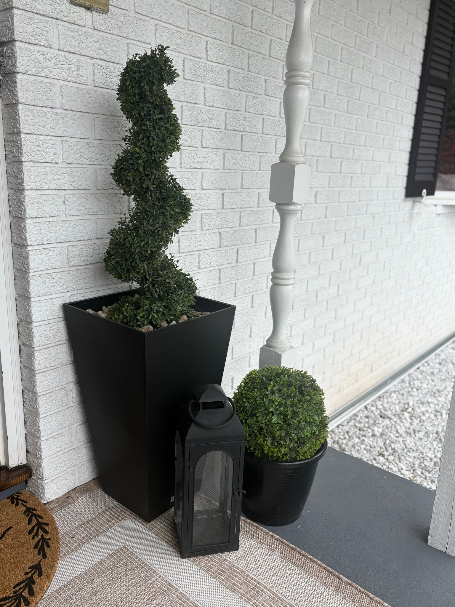 Front porch Walmart Decor