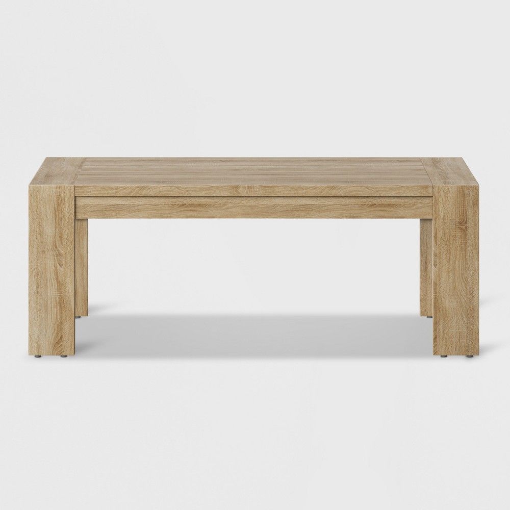Montpelier Wood Rectangle Patio Coffee Table - Smith & Hawken , White | Target