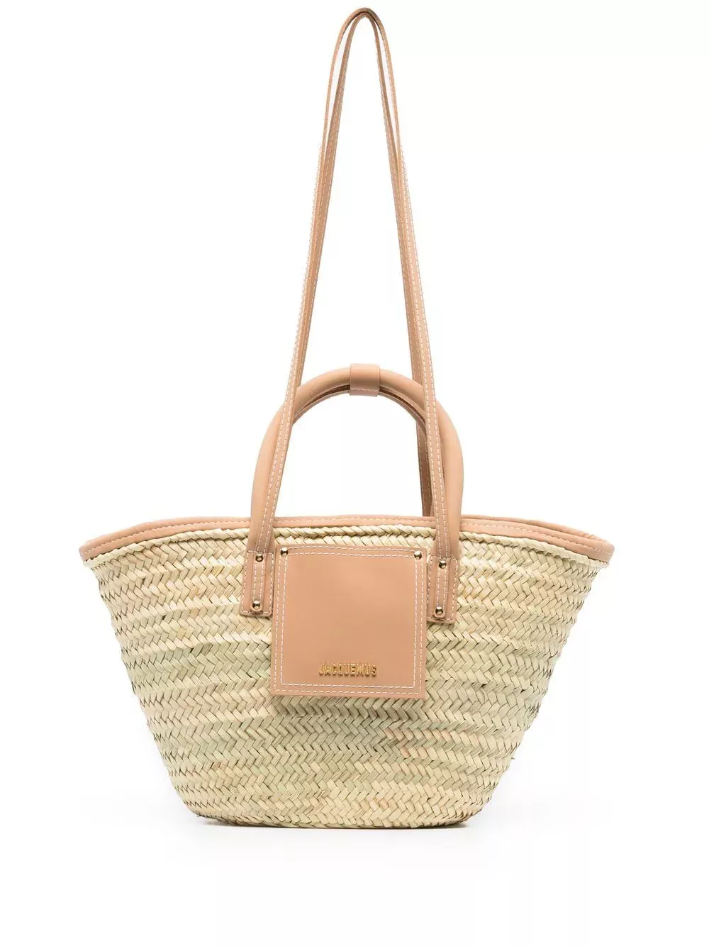 Prada Panier wicker and canvas bag curated on LTK