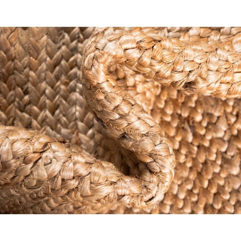Meador Handmade Braided Jute/Sisal Area Rug in Natural | Wayfair North America