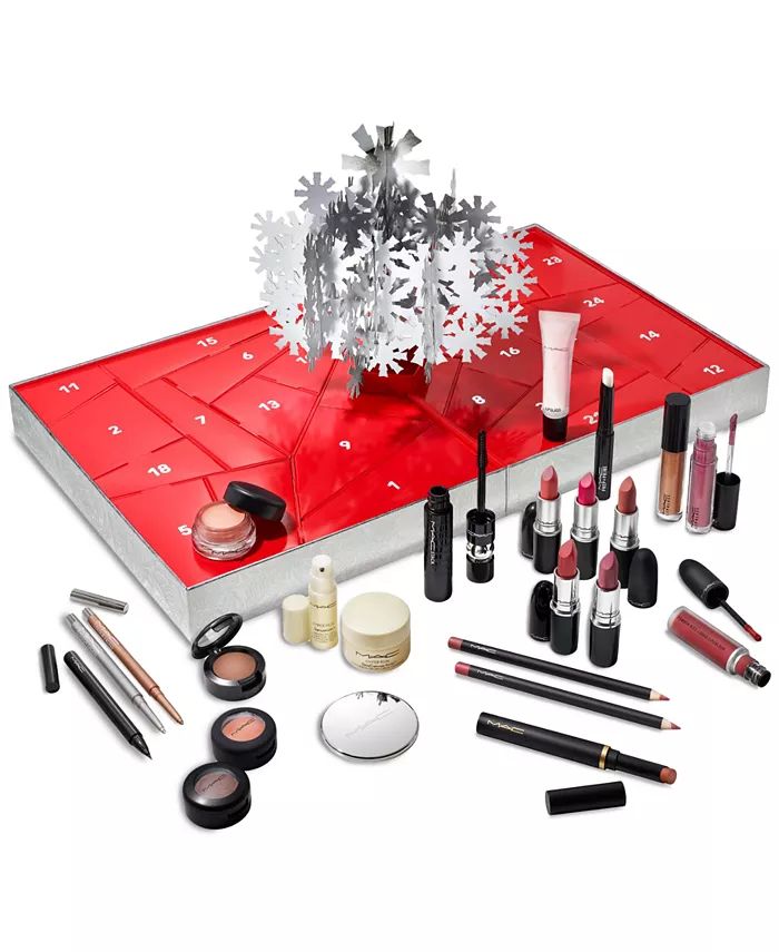 24-Pc. Frosted Frenzy Advent Calendar Set | Macy's