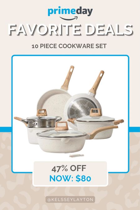 Amazon prime day! Cookware set on sale!

#LTKxPrimeDay #LTKsalealert #LTKhome