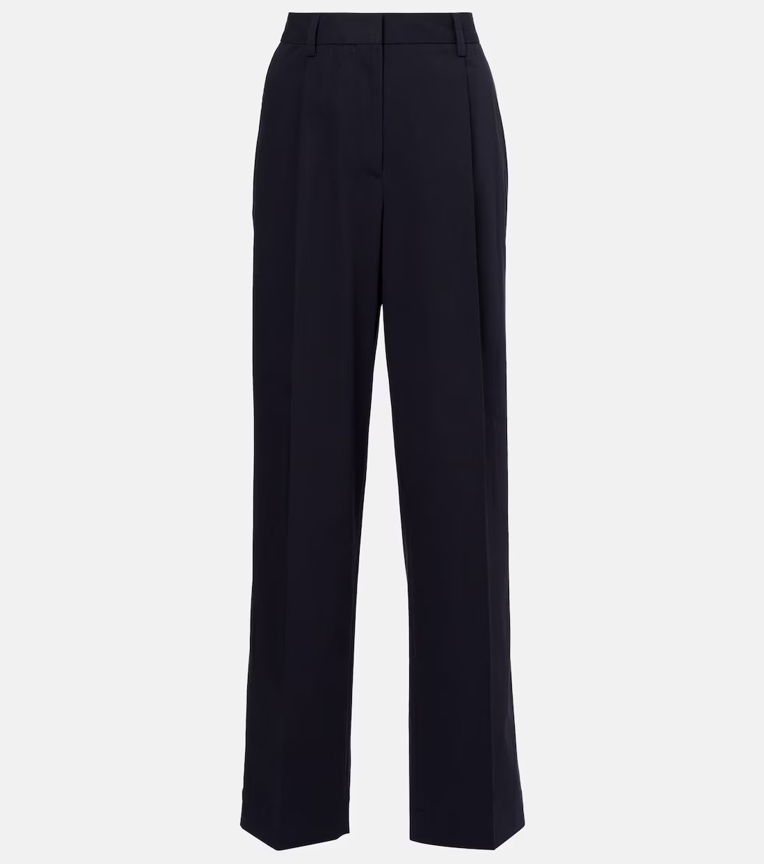 High-rise cotton straight pants | Mytheresa (US/CA)