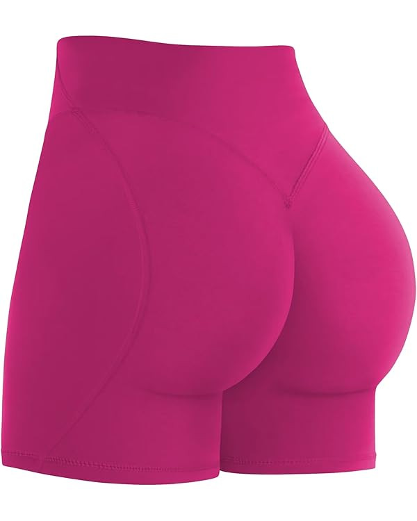 Sunzel High Waist Sculpt Biker Shorts No Front Seam Butt Lifting Workout Short with Tummy Control... | Amazon (US)