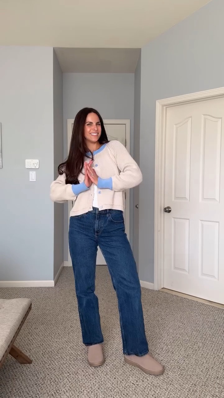 Anyone else getting snow this week? 😩❄️ comment CARDIGAN & I’ll send the links to this outfit 🫶🏻

Spring outfits | amazon outfits | amazon finds | easy outfits | mom of 3 | mom outfits 

#springoutfit #easyoutfit #grwm #amazonfinds