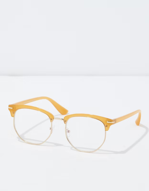 AEO Mustard Blue Light Glasses | American Eagle Outfitters (US & CA)