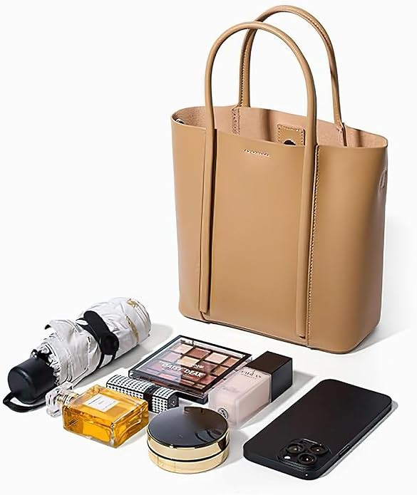 Genuine Leather Handbags for Women Tote Shoulder Bag Satchel Purse Top Handle Crossbody Bag | Amazon (US)