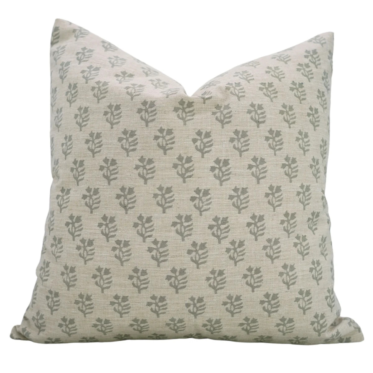 Fabdivine Decorative Pillow Cover Handmade Pudina Block Print Cushion for Sofa & Bed | Wayfair North America