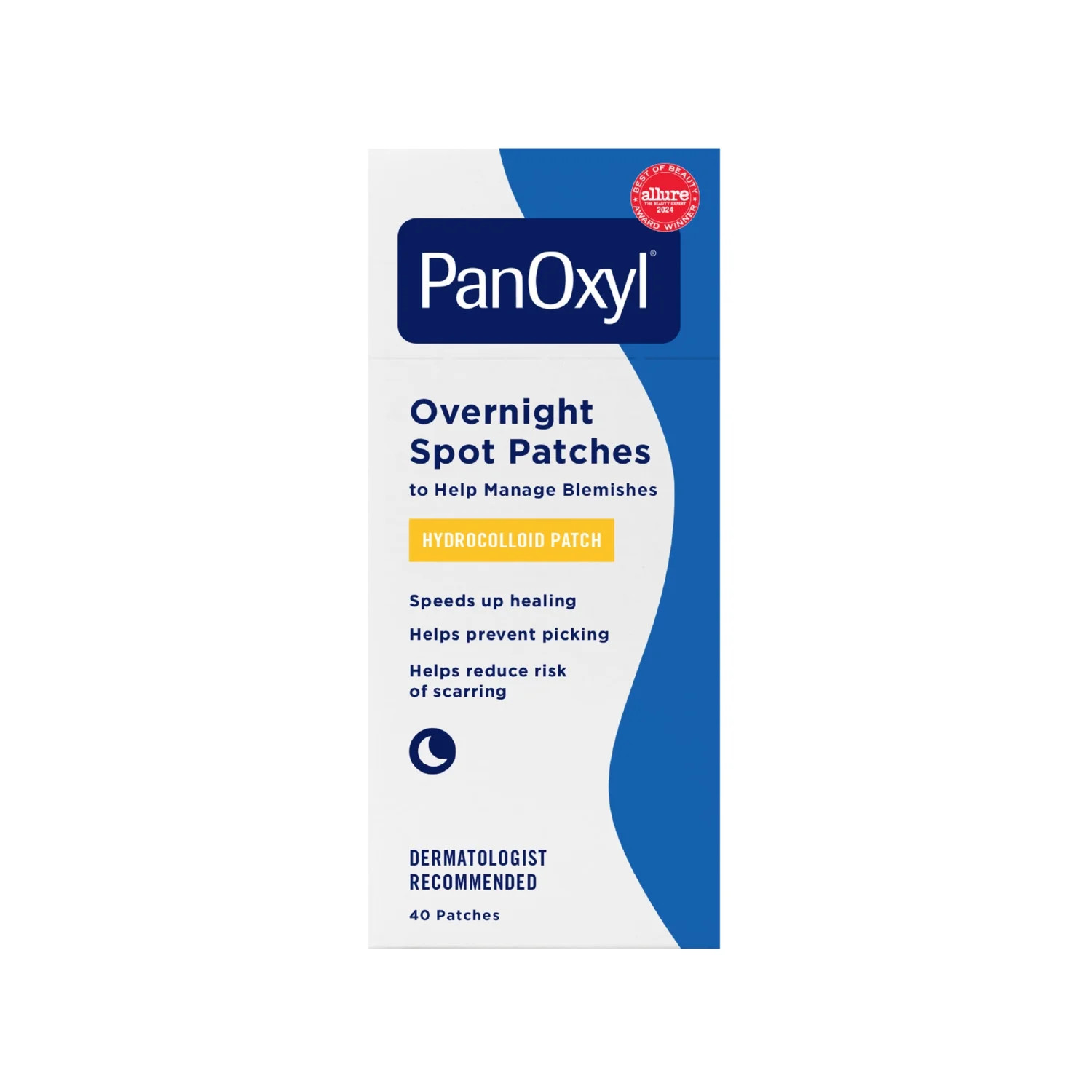 PanOxyl PM Overnight Spot Patches, Clear Hydrocolloid Dots, 40ct | Walmart (US)