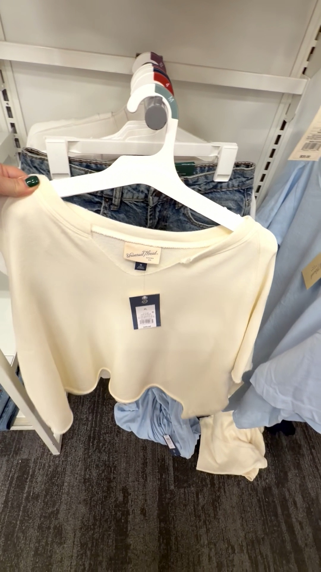 This tee is one of those throw it on and go pieces… but still looks put together 🙌

I grabbed the Universal Thread split neck tee and I’m already going back for more colors because it is THAT good 🤍

Super soft, lightweight, and comfy without feeling basic—perfect for everyday, layering, or teacher days

And it’s on sale right now… don’t sleep on this one 👀
#universalthread #targetstyle #targetfinds #everydaystyle #casualoutfit #teacherootd #comfystyle #affordablefashion #midsizestyle #plussizefashion #over50style #ltkstyle #ltkfinds #springstyle

#LTKOver40 #LTKootd #LTKgrwm