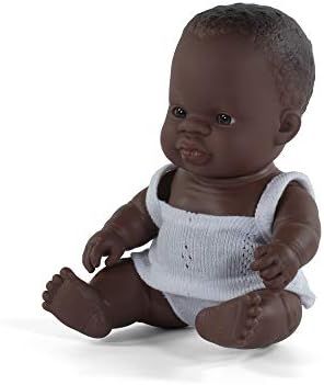 Miniland Educational - New Born Baby Doll African Girl (21Cm, 8 2/8") | Amazon (US)