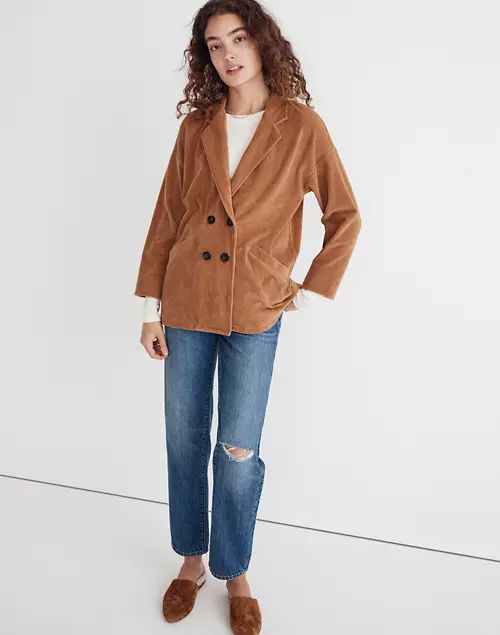 Knit Corduroy Redford Blazer | Madewell