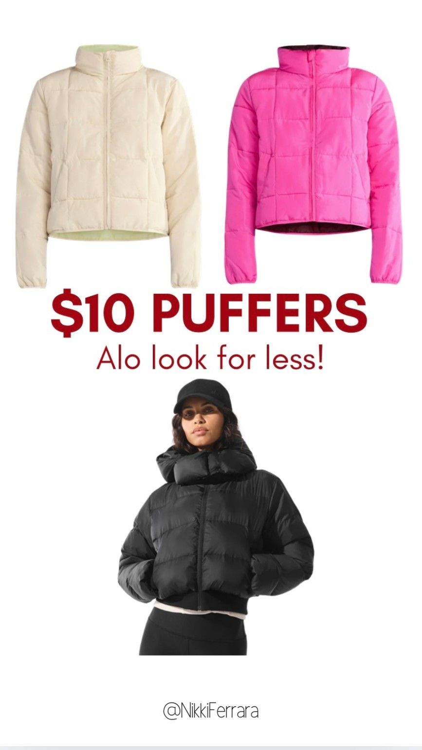 $10 CYBERWEEK SALE DEALS like these ALO look puffers!👌 All my favorite Lulu looks from Amazon, Target & Walmart that I literally wear everyday! 2 PC sets that are CLOUD soft scuba fabric Perfect for winter layering, plus my Lululemon zip, fav seamless bra, free people look sherpas, bestselling joggers, leggings! Items for the whole family including Kids 2 piece sets & men’s joggers and wick wear shirts!🤩🤎
.

#ad @amazon #winterfavorites2025  #founditonamazon 
.
✨SIZING✨Everything is petite friendly I’m 5’2” 125lbs wearing small top/dress and small/4 bottoms 
.
Thanksgiving outfit, sweater dress, floral skirt, Amazon floral skirt, Amazon sweater dress, Amazon Thanksgiving outfit m, Fall sweater, Amazon deals, Amazon sweater, Amazon discount code, cable knit sweater, Cotigan, cardigan, tie front sweater, colorblock sweater, sweater with white lines, stripe sweater, black jeans, brown jeans, skort, wrap skort, pattern skort, floral pattern skort, black and white skort, wrap skort
Amazon basic, travel outfit, 3 piece set, capsule wardrobe, travel outfit, comfy outfits, scuba set, look for less, capsule closet, 2 piece set, workwear, Amazon two piece set, sunglasses, striped dress, blue stripe dress, black jumpsuit, beige jumpsuit, travel outfit, loungewear, comfy outfit, casual outfits, work outfit, workwear, two piece set, 2 piece set, Amazon two piece set, Amazon lounge set 

#LTKsalealert #LTKtravel #LTKworkwear#LTKBacktoSchool #LTKFallSale#LTKxPrimeDay#LTKVideo

#LTKCyberWeek #LTKSaleAlert #LTKHoliday