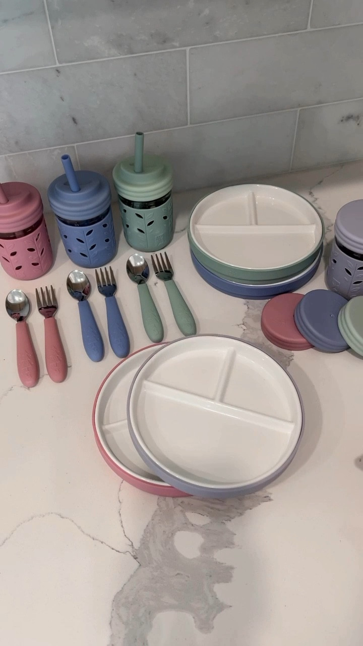 Toddler friendly porcelain plates and glass cups. Super durable and a good swap for plastic/silicone 🤗 

Pictures is the 6.7” but also ordered 7.8"

#LTKfamily #LTKbaby #LTKkids