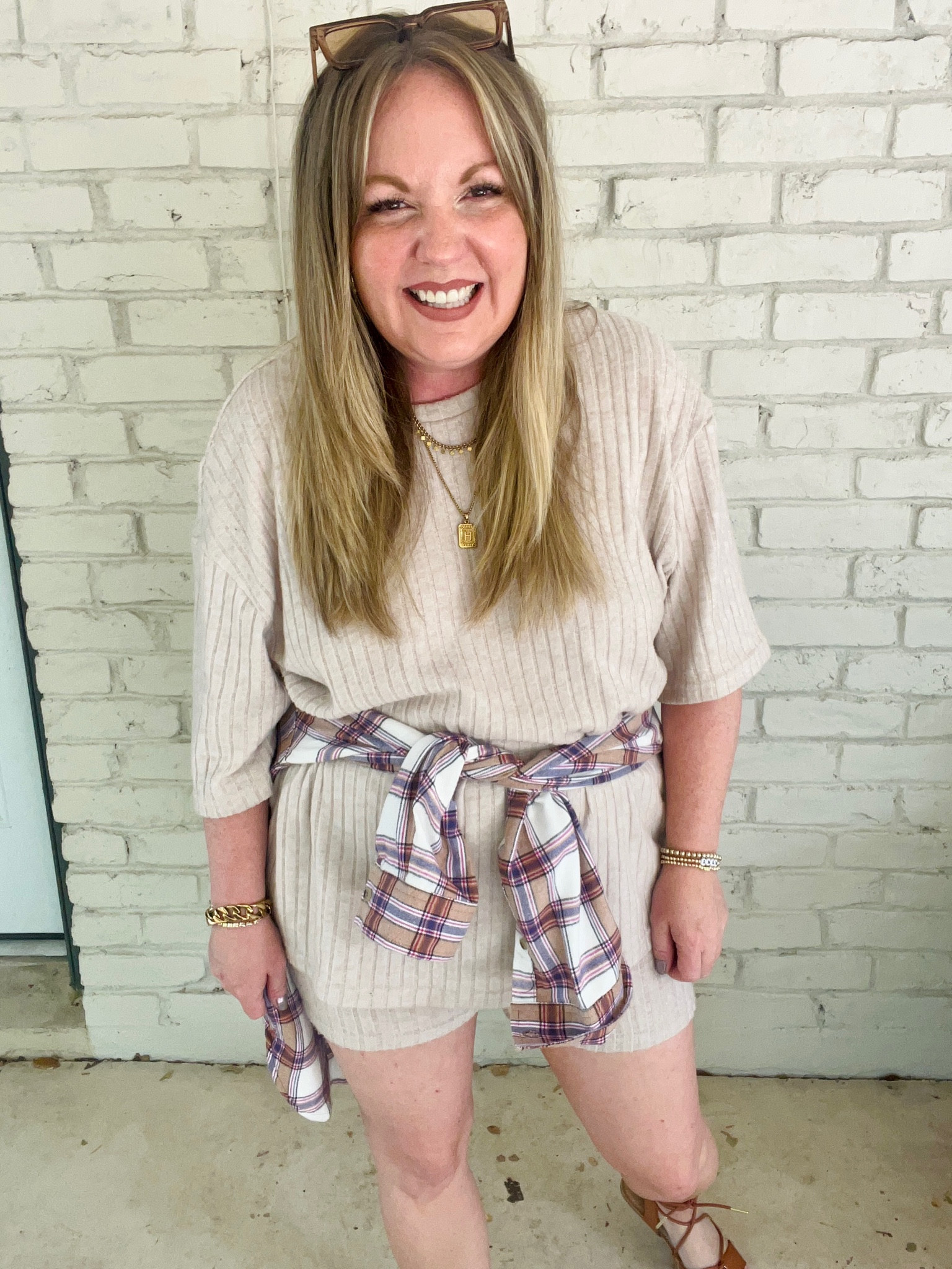 Large set & flannel

#LTKover40 #LTKunder50 #LTKstyletip