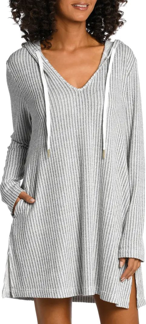 Stripe Hooded Cover-Up Tunic | Nordstrom