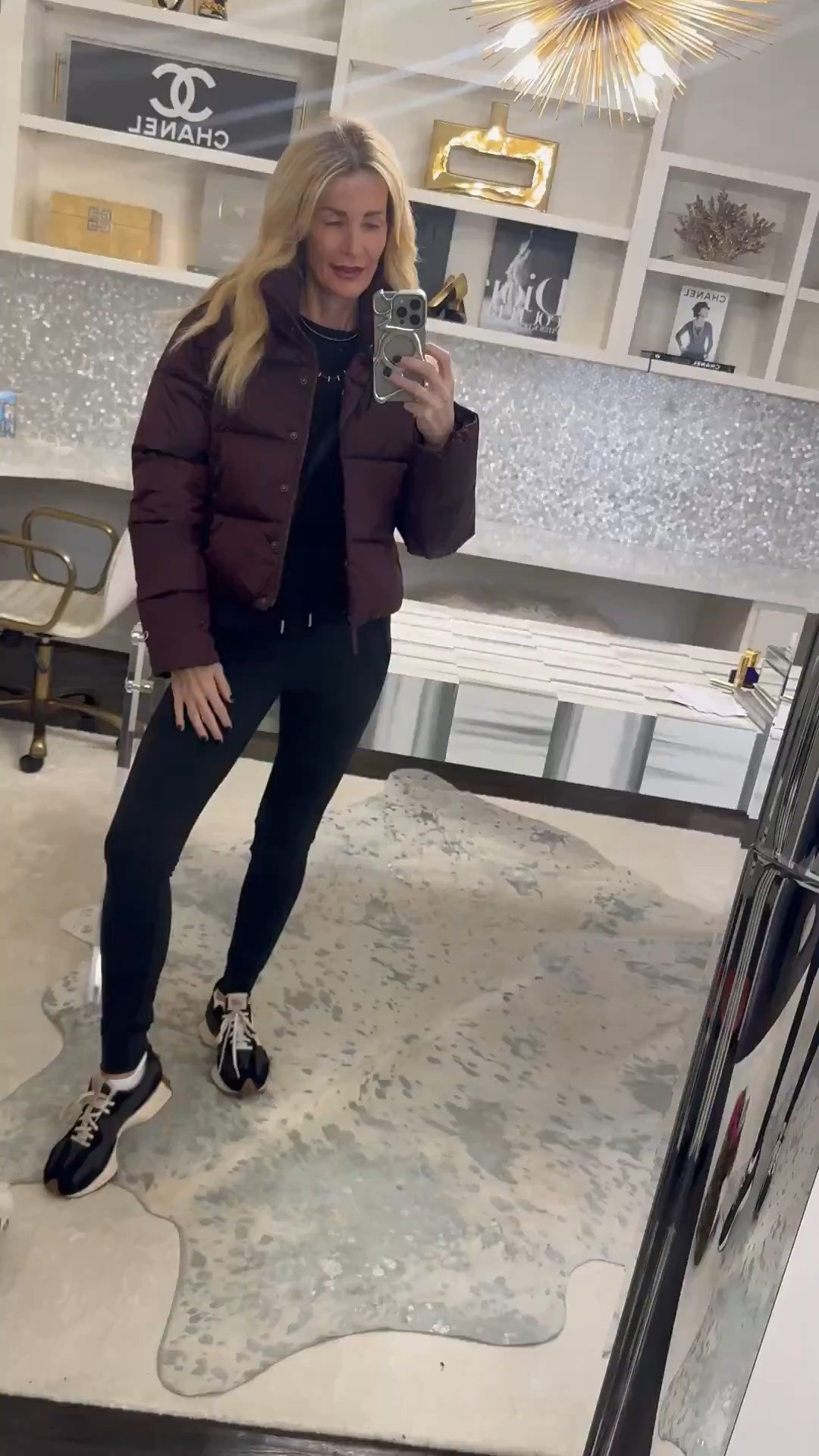 This burgundy puffer is such a chic way to stay warm without feeling bulky. The color is rich, on-trend, and looks amazing with denim, black, or winter neutrals. It’s one of those throw-on pieces that instantly makes an outfit look intentional. I’m wearing an XS and it fits true to size. 

 

#LTKootd #LTKSeasonal #LTKOver40