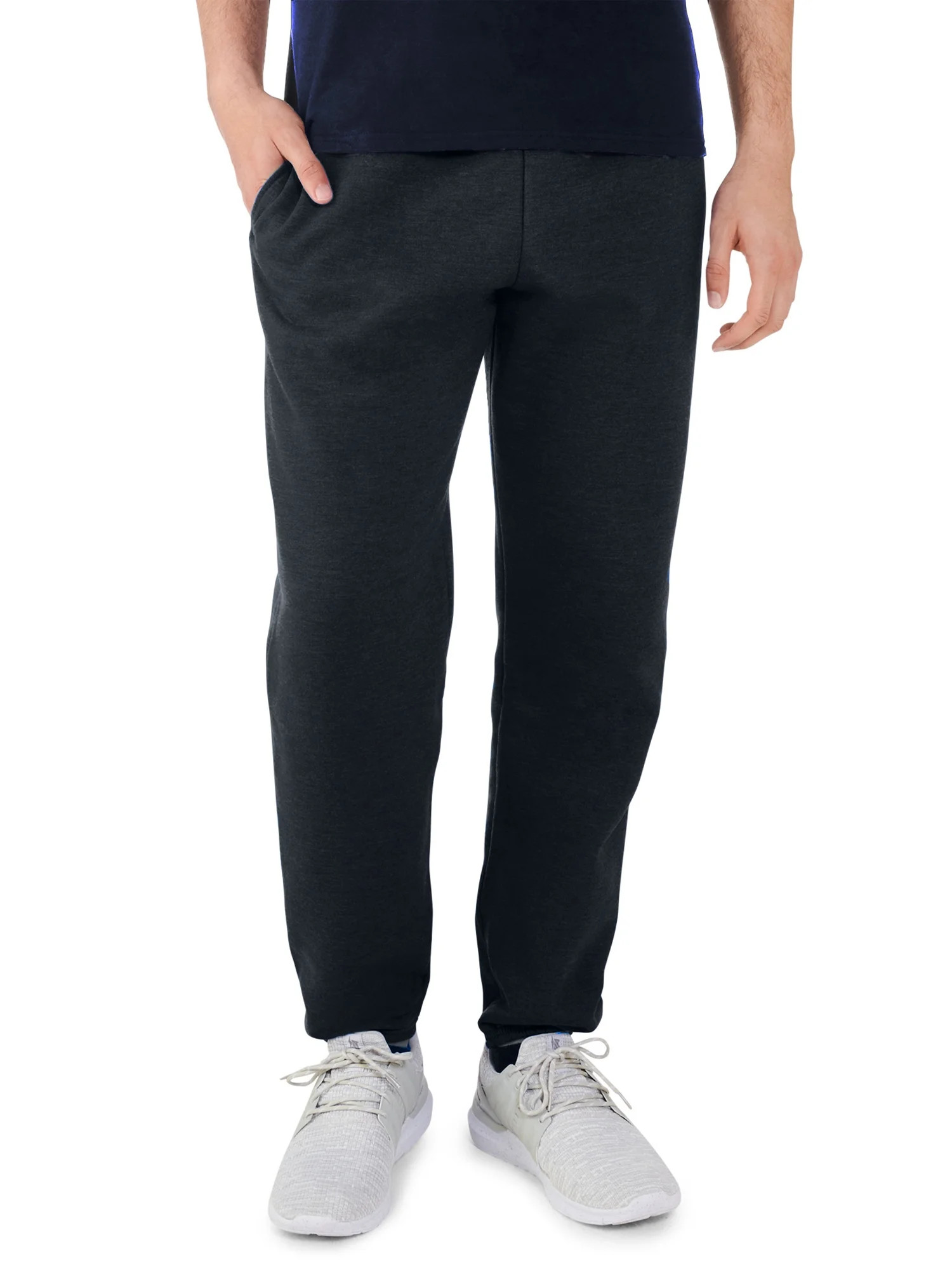 Fruit of the Loom Men's and Big Men's Eversoft Elastic Bottom Sweatpants, up to Size 4XL | Walmart (US)
