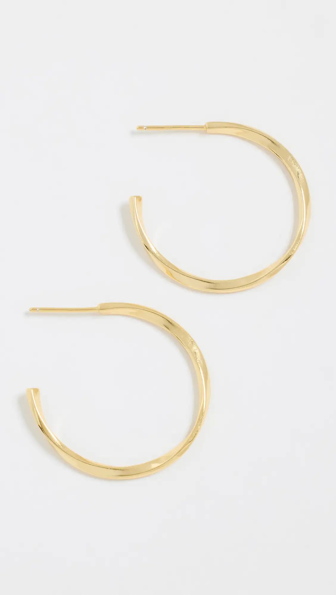 29mm Twist Hoops | Shopbop