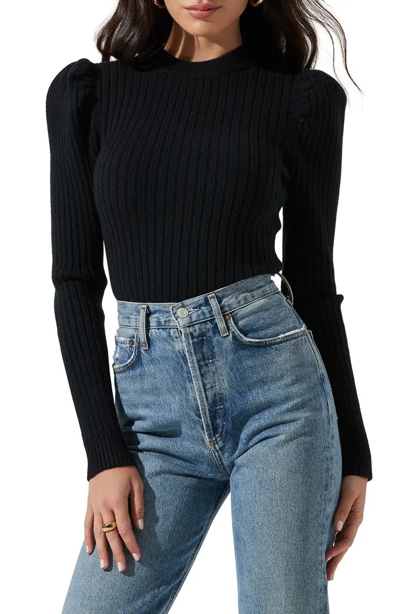 ASTR the Label Back Cutout Sweater | Nordstrom | Nordstrom