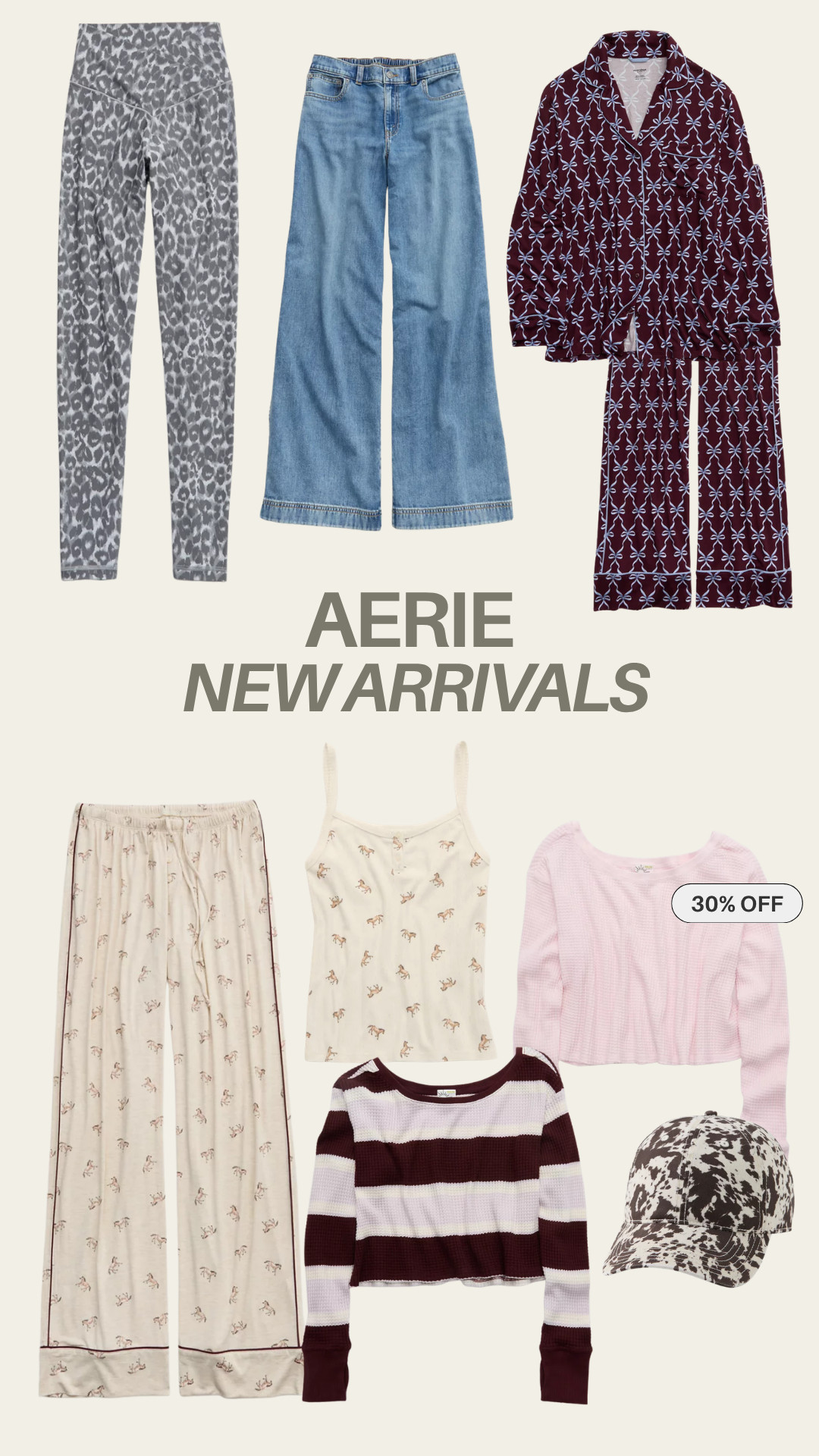 aerie new arrivals 🤍

new arrivals, watch now, aerie, lounge wear, active wear, denim, sweaters, fall fashion haul, michele jaliene 

 #LTKootd #LTKActive