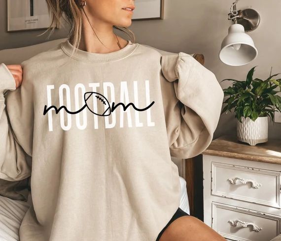Football Mom Crewneck Sweatshirt for Mom Football Shirt Mom T - Etsy | Etsy (US)