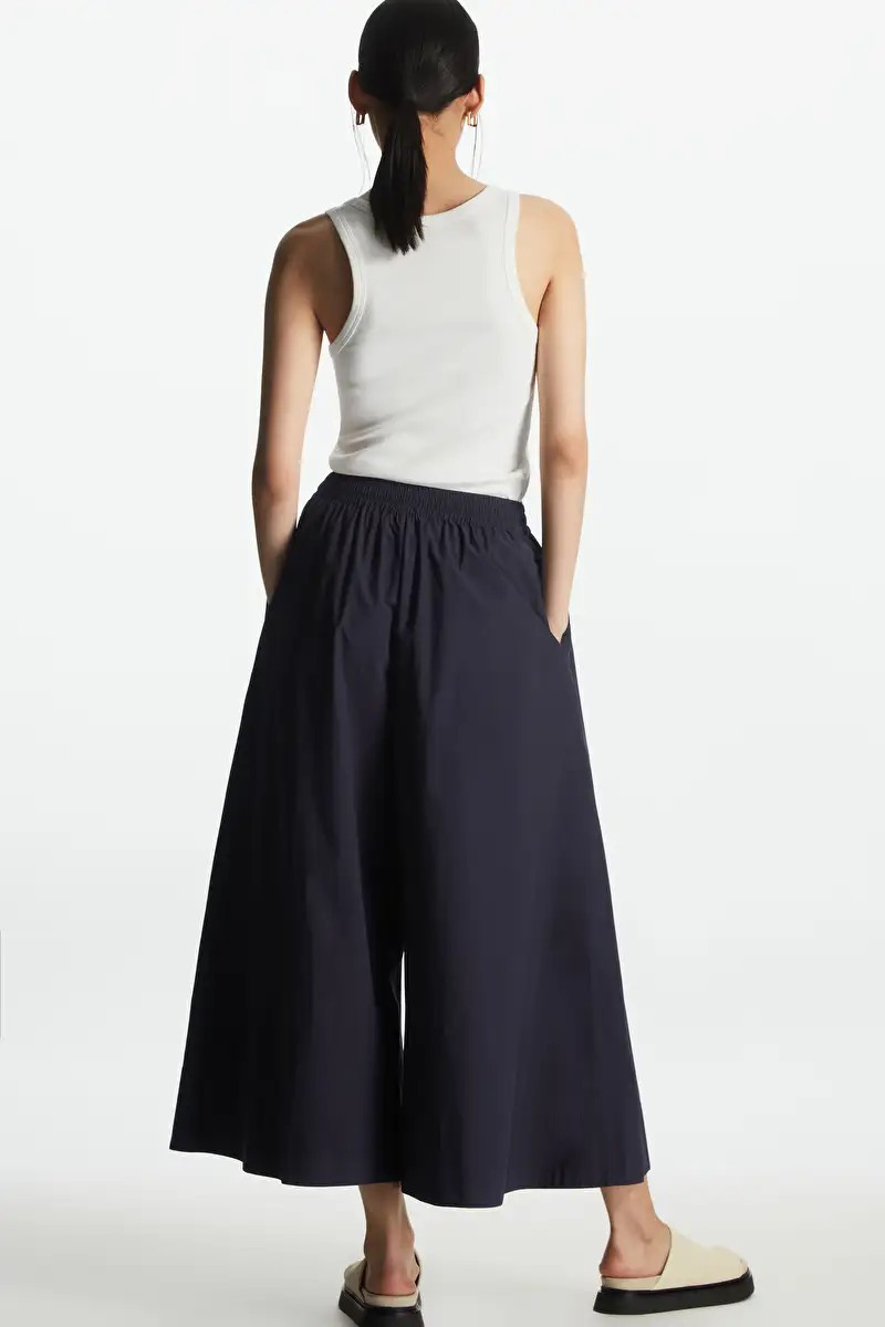LIGHTWEIGHT ELASTICATED CULOTTES | COS UK