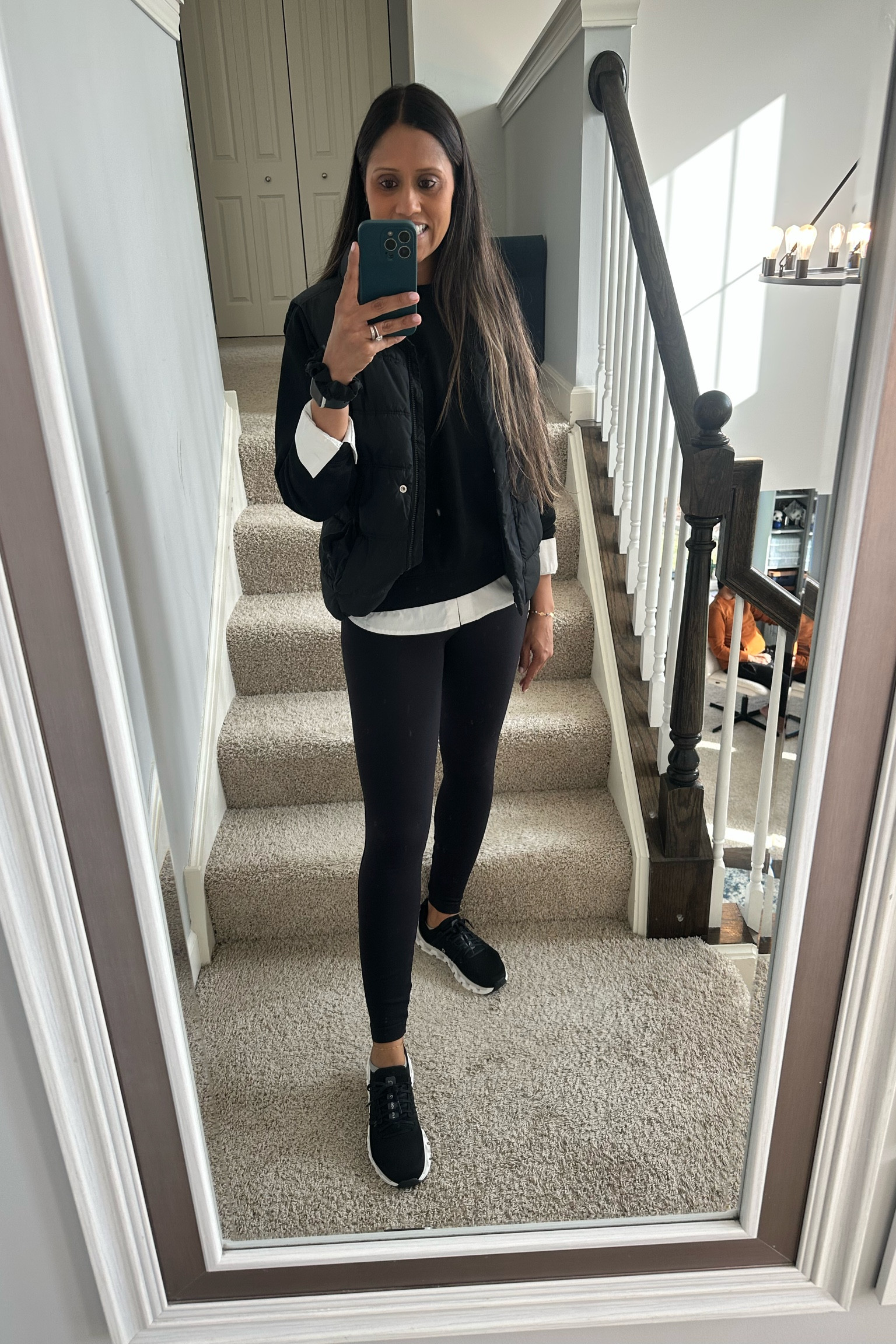 Field trip fit! Absolutely love a button down with a sweater, and these on cloud shoes are the most comfortable!

#LTKStyleTip #LTKActive #LTKFindsUnder50