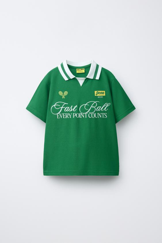 PENN © EMBROIDERED POLO SHIRT | Zara US