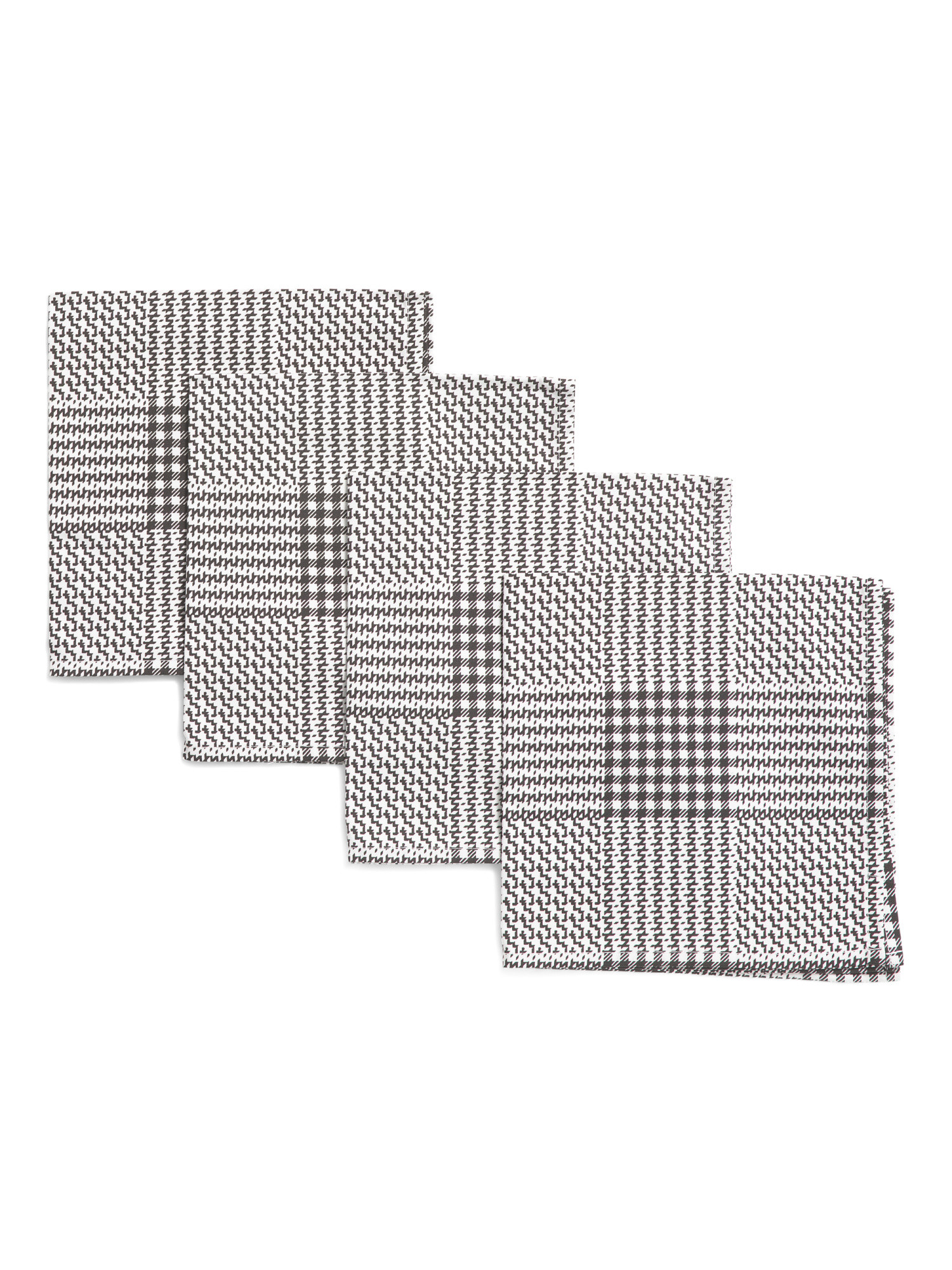 Set Of Four Glen Plaid Napkins | TJ Maxx