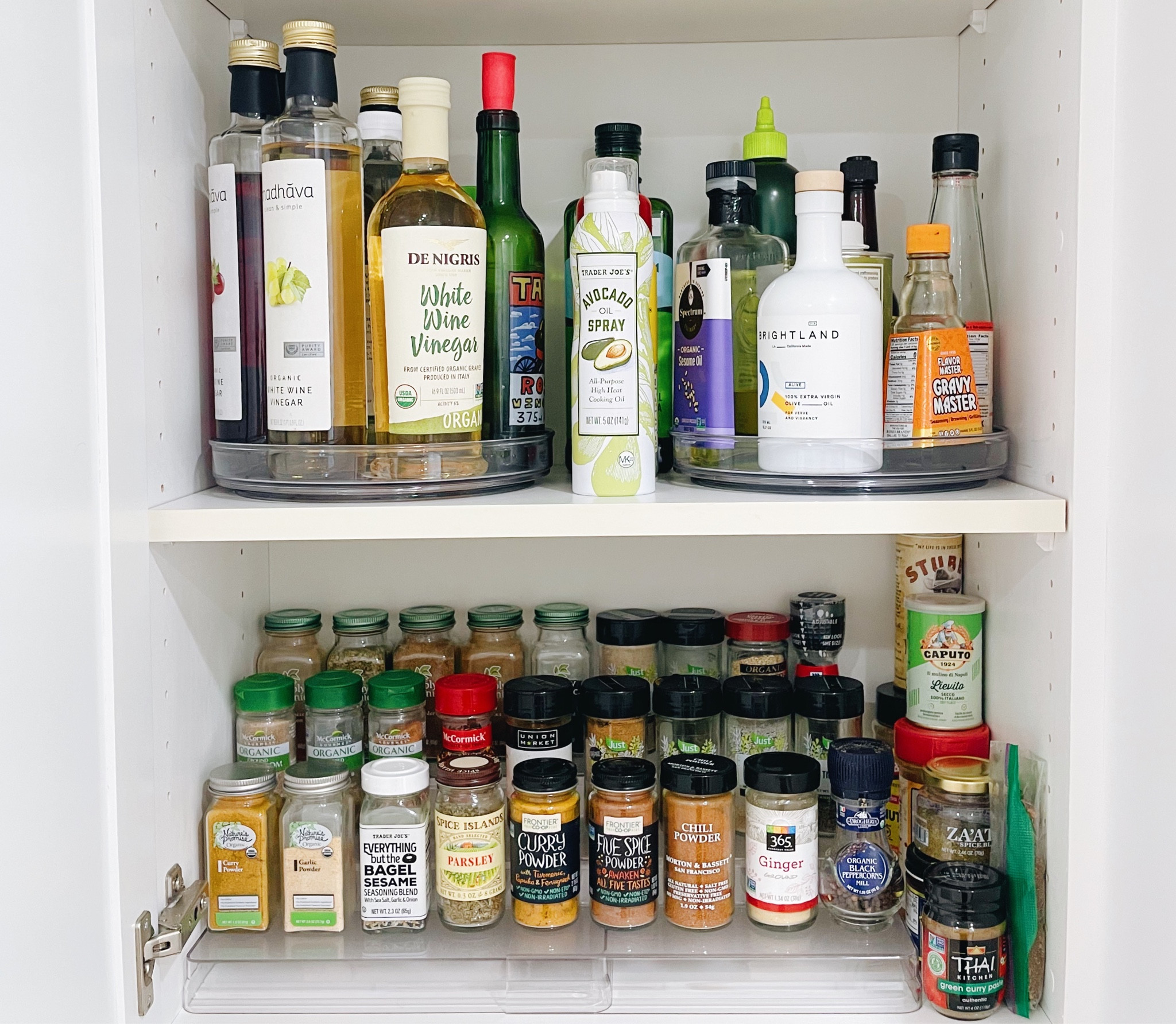 Get your pantry organized with these awesome turn tables and spice rack!

#LTKstyletip #LTKhome #LTKfindsunder50