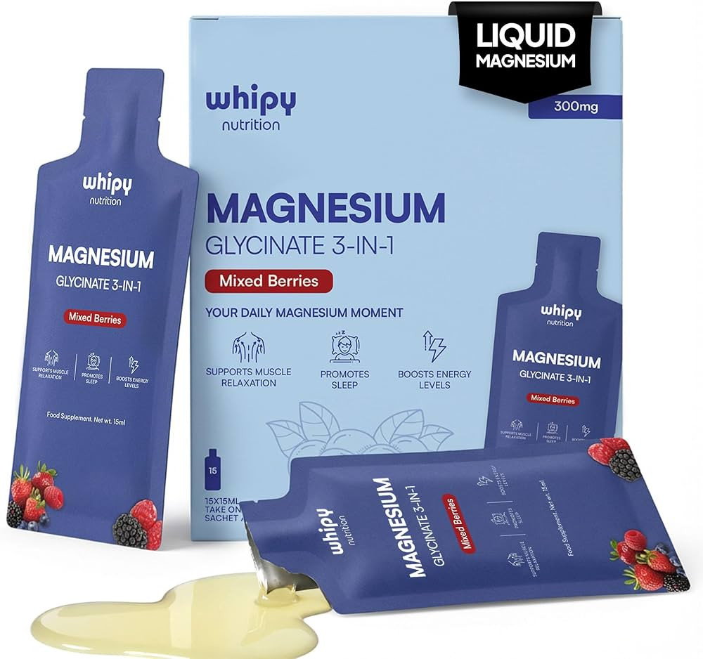 Liquid Magnesium Glycinate On The Go 3 in 1 Magnesium Citrate Liquid, Malate, Liquid Magnesium Su... | Amazon (US)