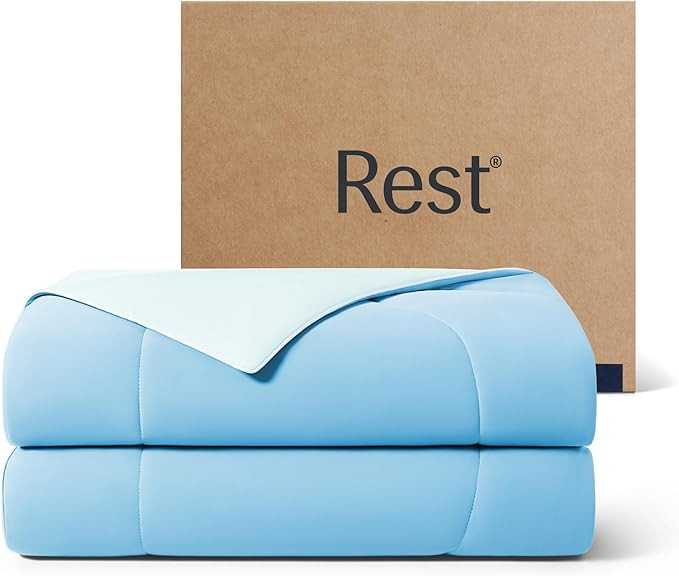 REST® Evercool® Cooling Comforter, Full/Queen, Blanket for Hot Sleepers, All Season Bedding to ... | Amazon (US)