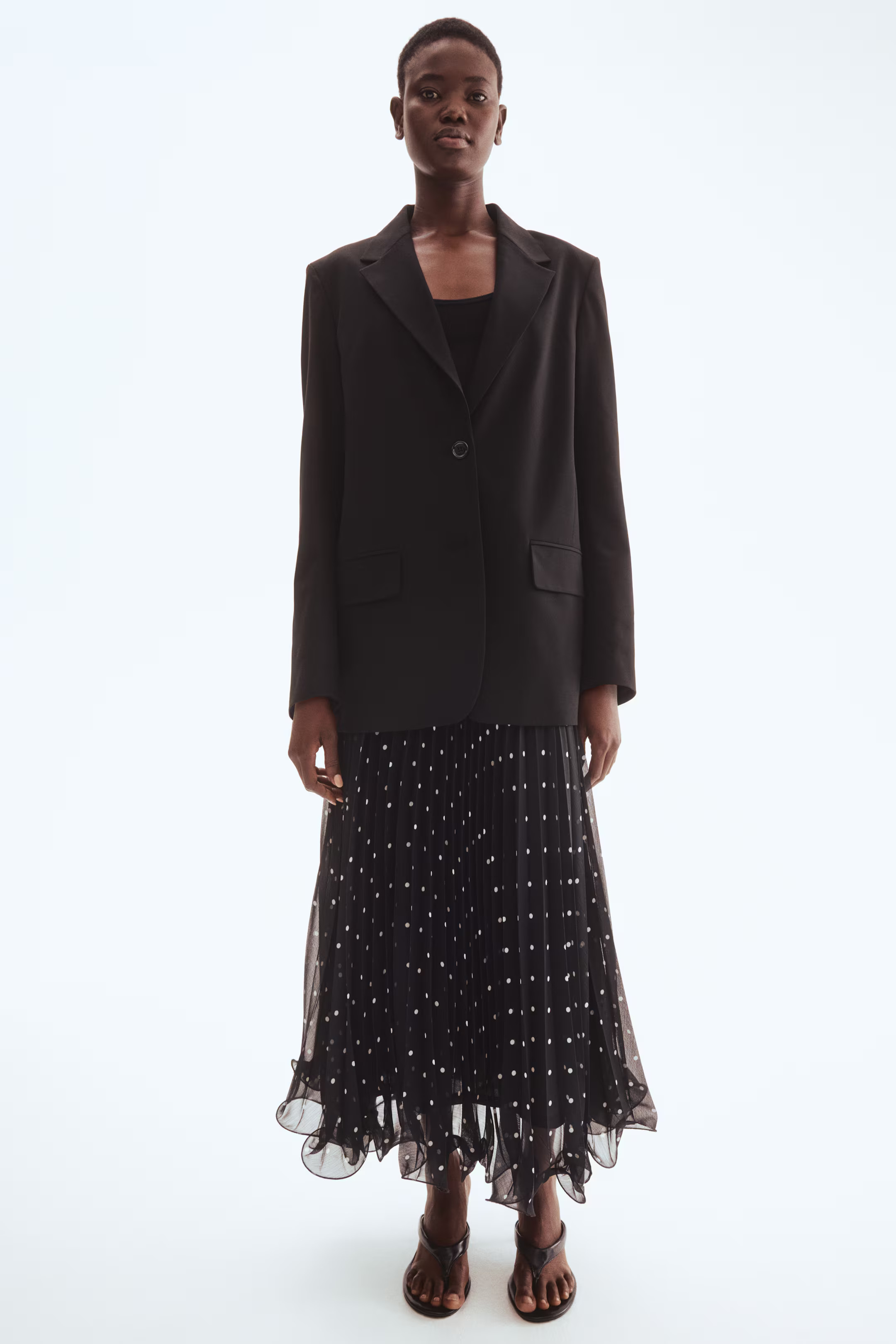 Long Blazer - Black - Ladies | H&M US | H&M (US + CA)