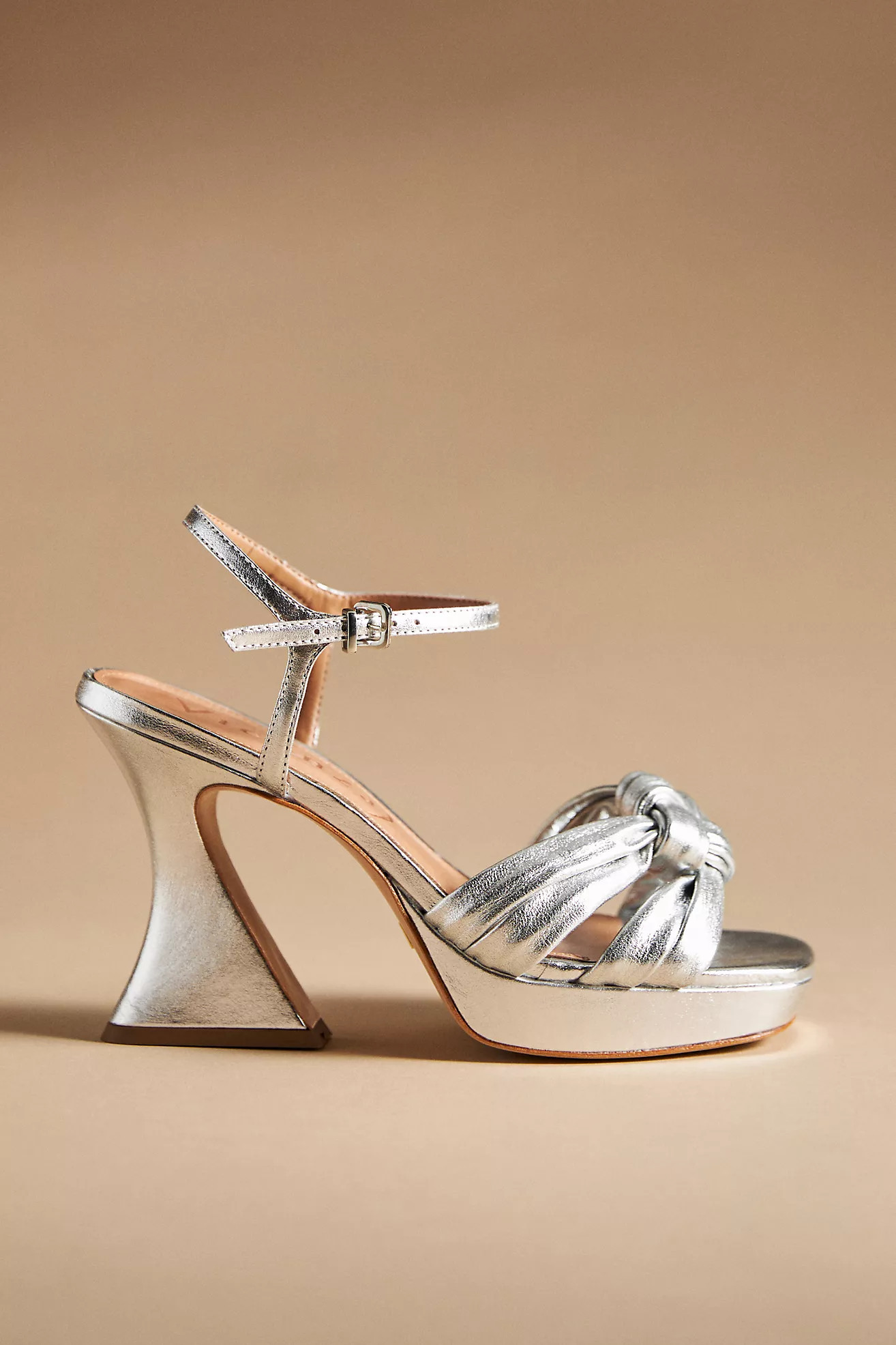 Vicenza Knotted Platform Heels | Anthropologie (US)