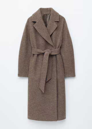 Voluminous Belted Wool Coat | & Other Stories UK