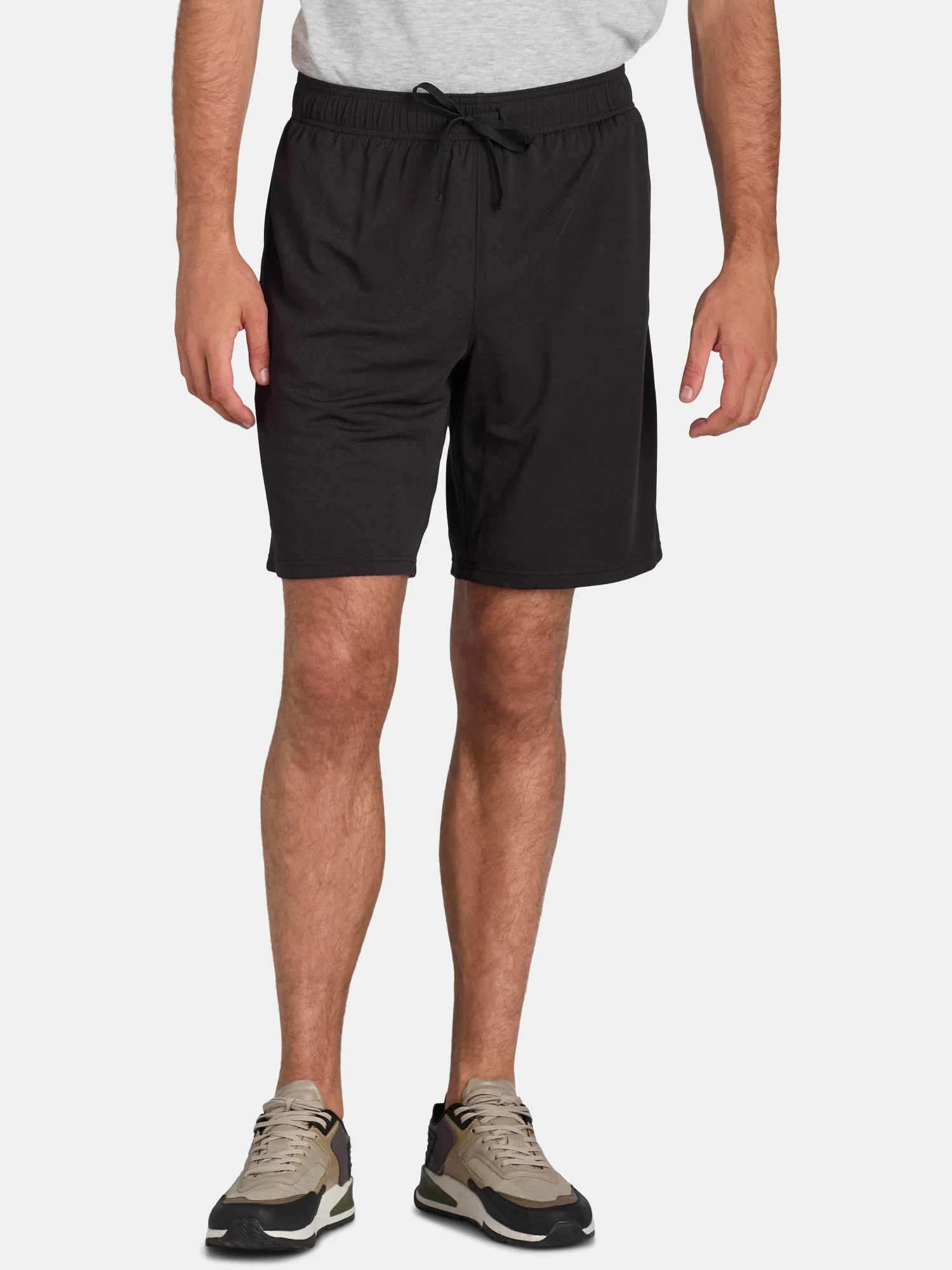 Athletic Works Men's and Big Men's Active Mesh Shorts, 9" Inseam, Sizes XS-5XL | Walmart (US)