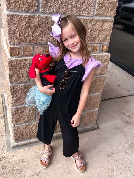 This cami jumpsuit with pockets is the cutest most comfortable outfit for girls! Brynn is wearing a size 7. 

#LTKstyletip #LTKkids #LTKfamily