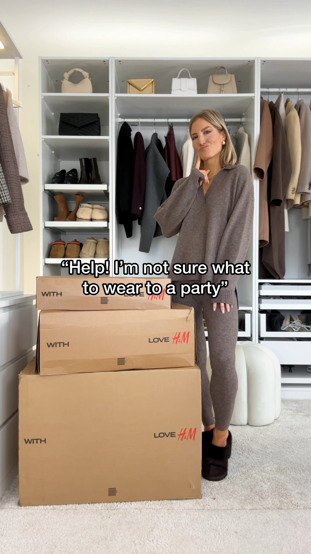 Everything 20 % off H&M party items! 🔥 Lots of it is sold out but tried linking items that are still in stock. I also wanted to show styling options to everyone who managed to get their hands on these items! 

1. Leggings; zara, jacket: xs but was too small 
2. Dress xs, coat: s
3. Skirt: xs, blazer: 36, runs a tad big imo!
4. Shorts: 34 or xs, cardigan: m (runs small imo!)
5. Skirt: xs, jacket: m, again runs small imo
6. Trousers: old, sequin cardigan: m

Party outfit, christmas party outfit, NYE outfit, partywear, sequin dress, sequin cardigan, sequin top 

#LTKParties #LTKSaleAlert #LTKCyberWeek