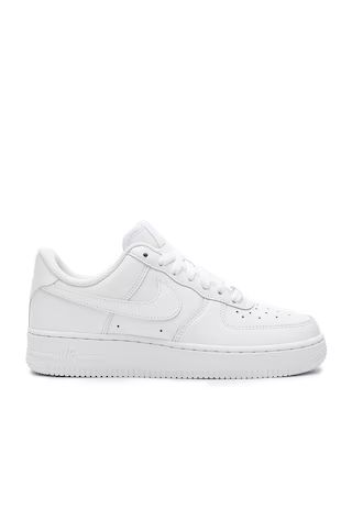 Nike Womens Air Force 1 '07 in White & White from Revolve.com | Revolve Clothing (Global)