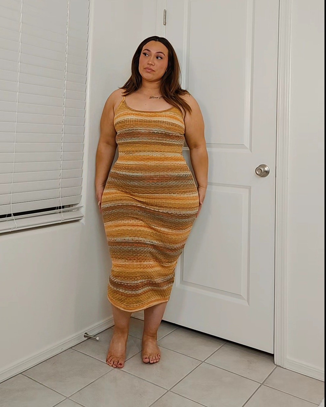 Amazon MilumiaMilumiaVisit the StoreMilumia Women's Striped Maxi Dress Spaghetti Strap Bodycon Long Summer Cami Dresses

#LTKMidsize #LTKPlusSize