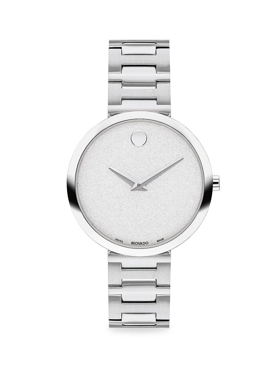 Movado Women's Museum Classic Stainless Steel Bracelet Watch - White | Saks Fifth Avenue