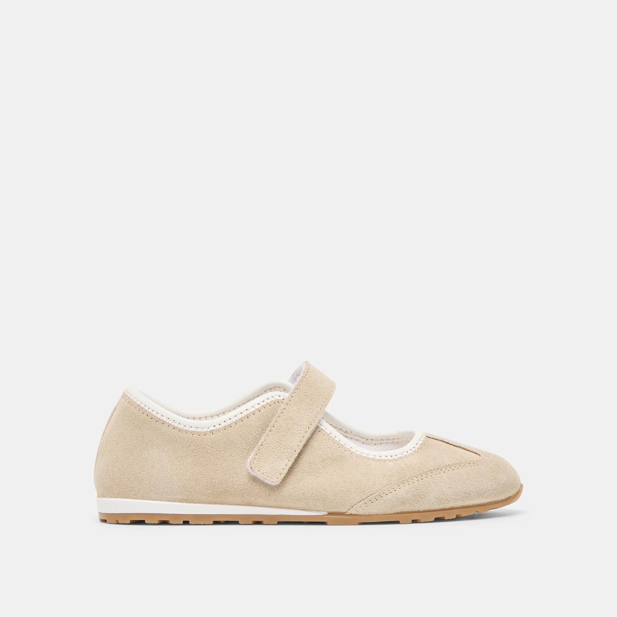 Sofya Sneakers Camel Suede | DolceVita.com